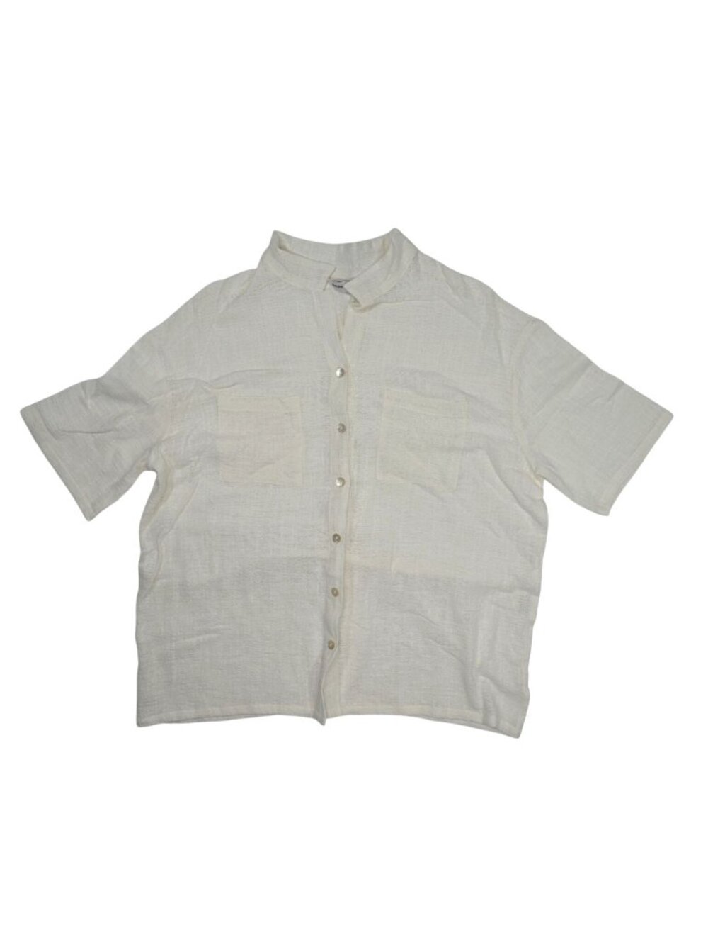 Home Holiday Fran Shirt in Natural Gauze